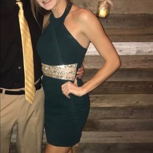 Emerald Green Bodycon Dress!